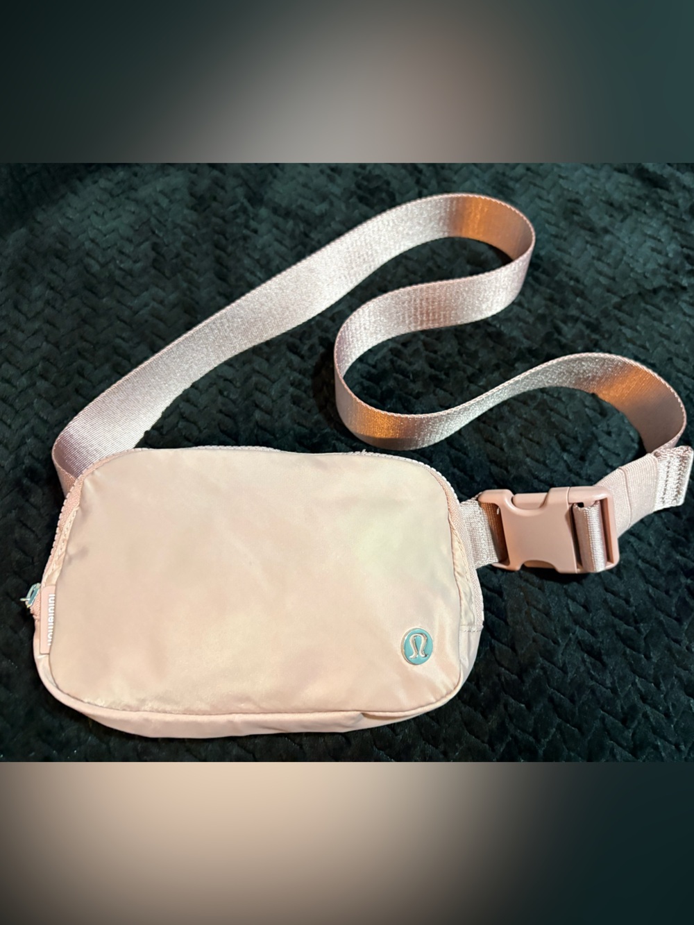 lululemon athletica Pale Pink Crossbody Belt Bag